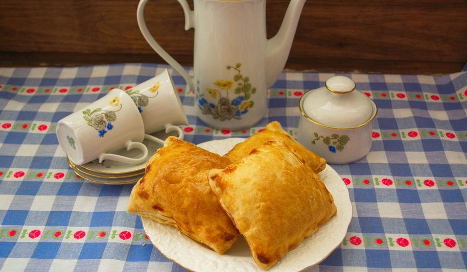 Рецепт пирожков с лесными грибами