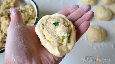 пирожки с мясом и картошкой в духовке