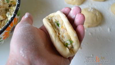 пирожки с мясом и картошкой в духовке