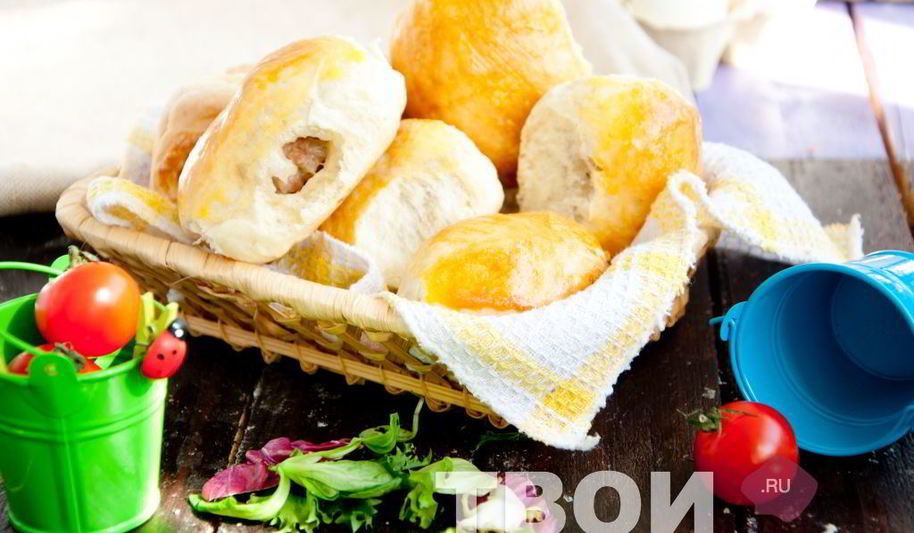 Рецепт пирожков с мясом в духовке