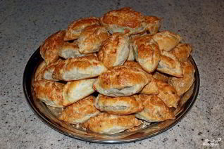 Пирожки с печенью и картошкой