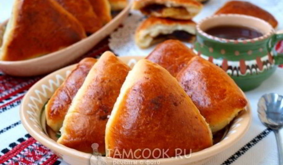 Рецепт пирожков с повидлом на кефире