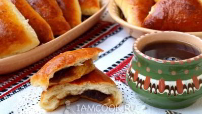 пирожки с повидлом на кефире