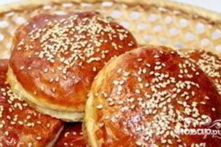 Пирожки с сыром и зеленью