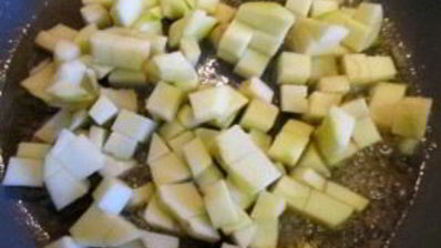 пирожки с творогом и яблоками