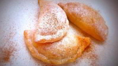 пирожки с творогом и яблоками