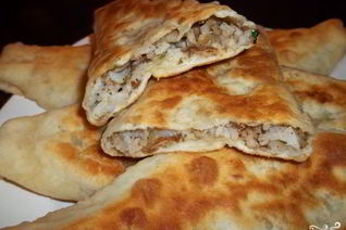 Пирожки с вешенками