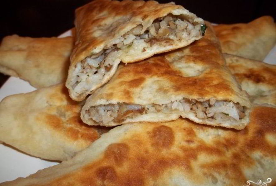 Пирожки с вешенками