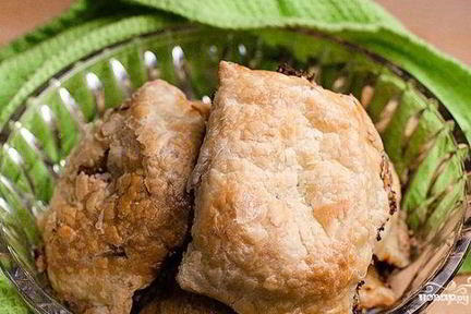 Пирожки с ветчиной