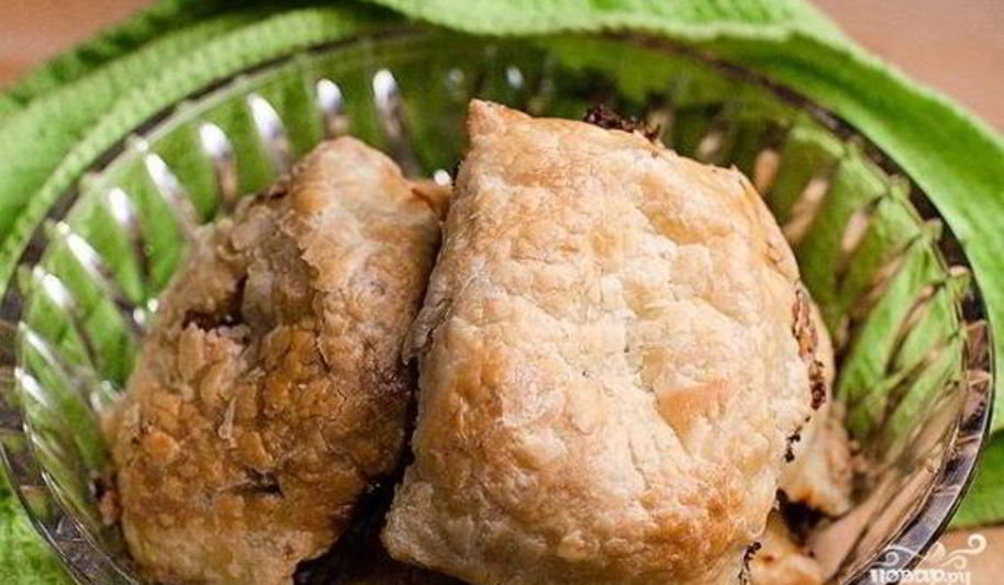 Рецепт пирожков с ветчиной