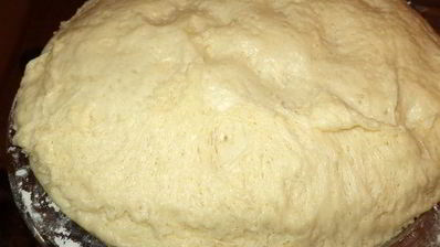 пирожки с виноградом, и персиками