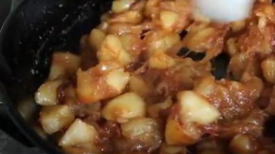 пирожки с яблоками из творожного теста