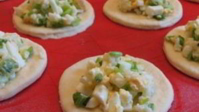 пирожки с зеленым луком