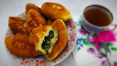 пирожки со щавелем