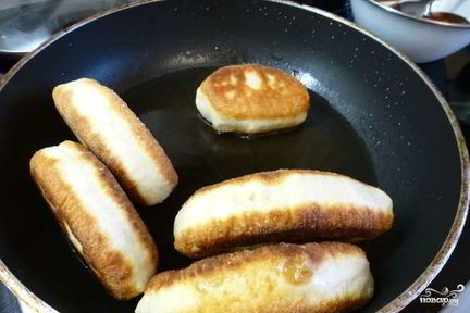 Пирожки за 5 минут на сковороде