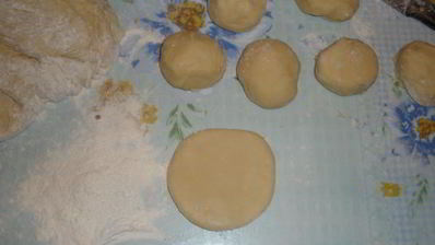 пирожки жареные, постные