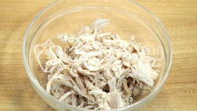 пирожкии с курицей и сыром