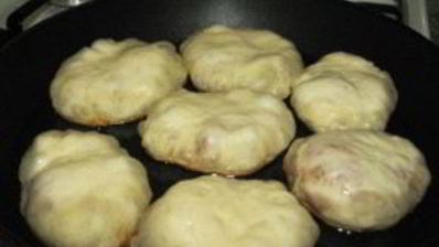 постные пирожки на сковороде