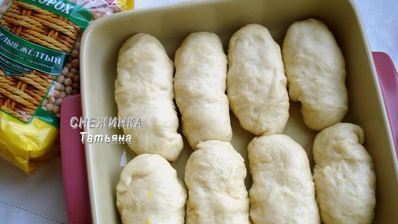 постные пирожки с гороховой и фасолевой начинками