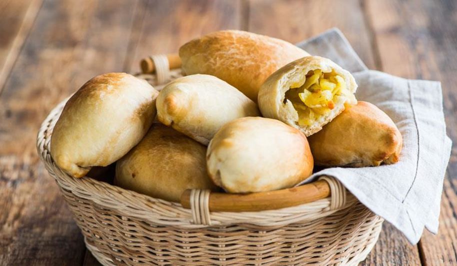 Рецепт постных пирожков с картофелем