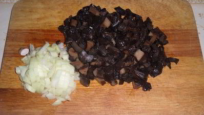 постные пирожки с рисом и грибами