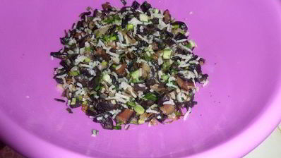 постные пирожки с рисом и грибами