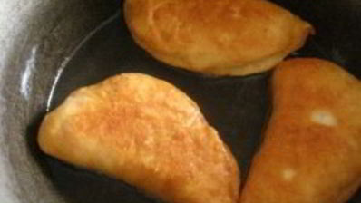 постные жареные пирожки