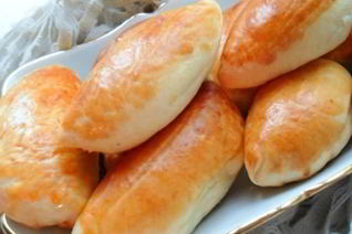 Сибирские пирожки с тыквой и калиной