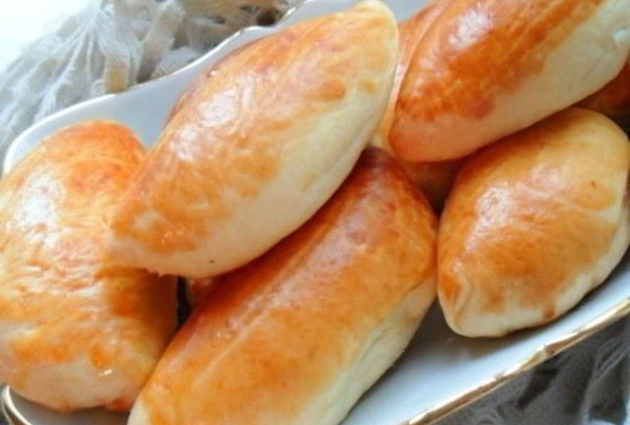 Сибирские пирожки с тыквой и калиной