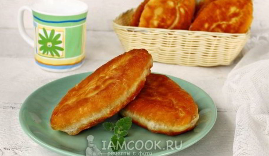 Рецепт сладких жареных пирожков со щавелем