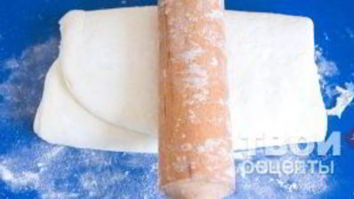 слоеные пирожки с мясом