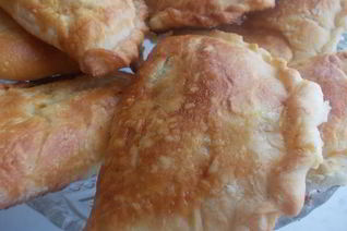 Слоеные пирожки с тыквой