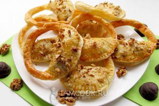 Слоеные пирожки Сумочки