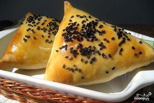 Узбекские пирожки с мясом
