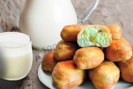 Воздушные пирожки на сковороде