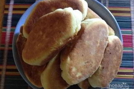 Жареные пирожки на кефире