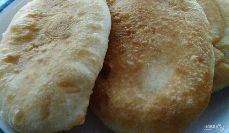 Рецепт жареных пирожков на сыворотке