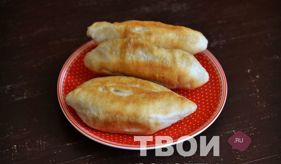 Рецепт жареных пирожков с капустой