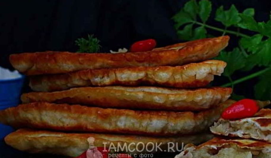 Рецепт жареных пирожков с картошкой на кефире