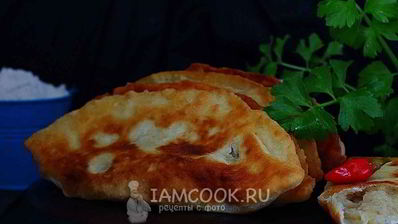 жареные пирожки с картошкой на кефире