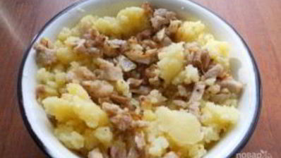 жареные пирожки с мясом