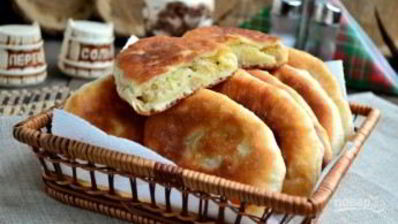 жареные пирожки с мясом
