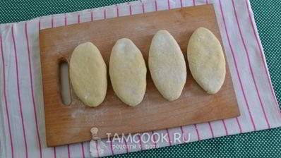 жареные пирожки с яйцом и рисом