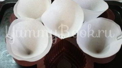 бисквитные пирожные елочки