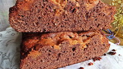 брауни с арахисовым верхом