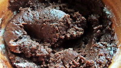 брауни с арахисовым верхом