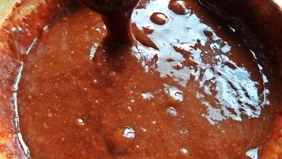 брауни с арахисовым верхом