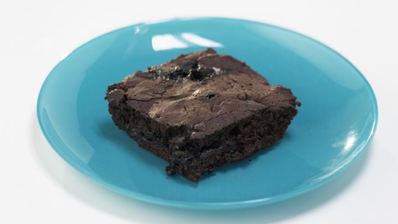 брауни с черникой