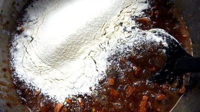 брауни с инжиром и грецкими орехами