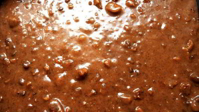 брауни с инжиром и грецкими орехами